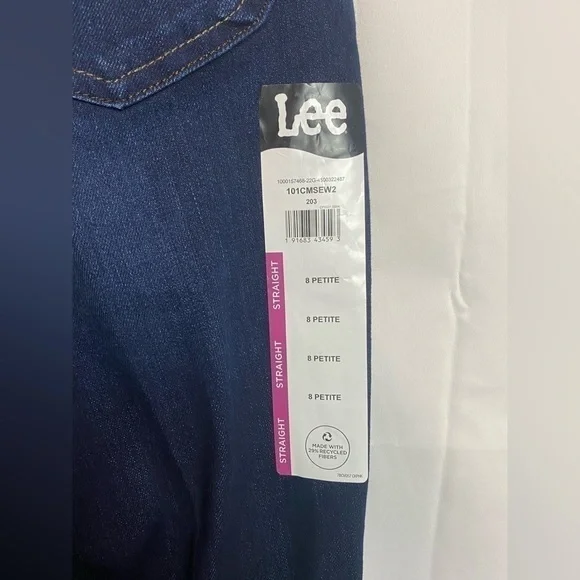 LEE regular fit dark blue jeans - Picture 3 of 4